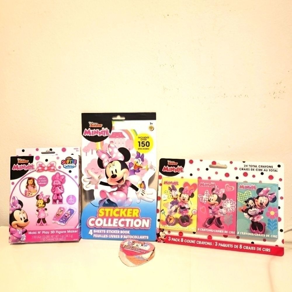 𝅺disney junior Minnie mouse set bundle